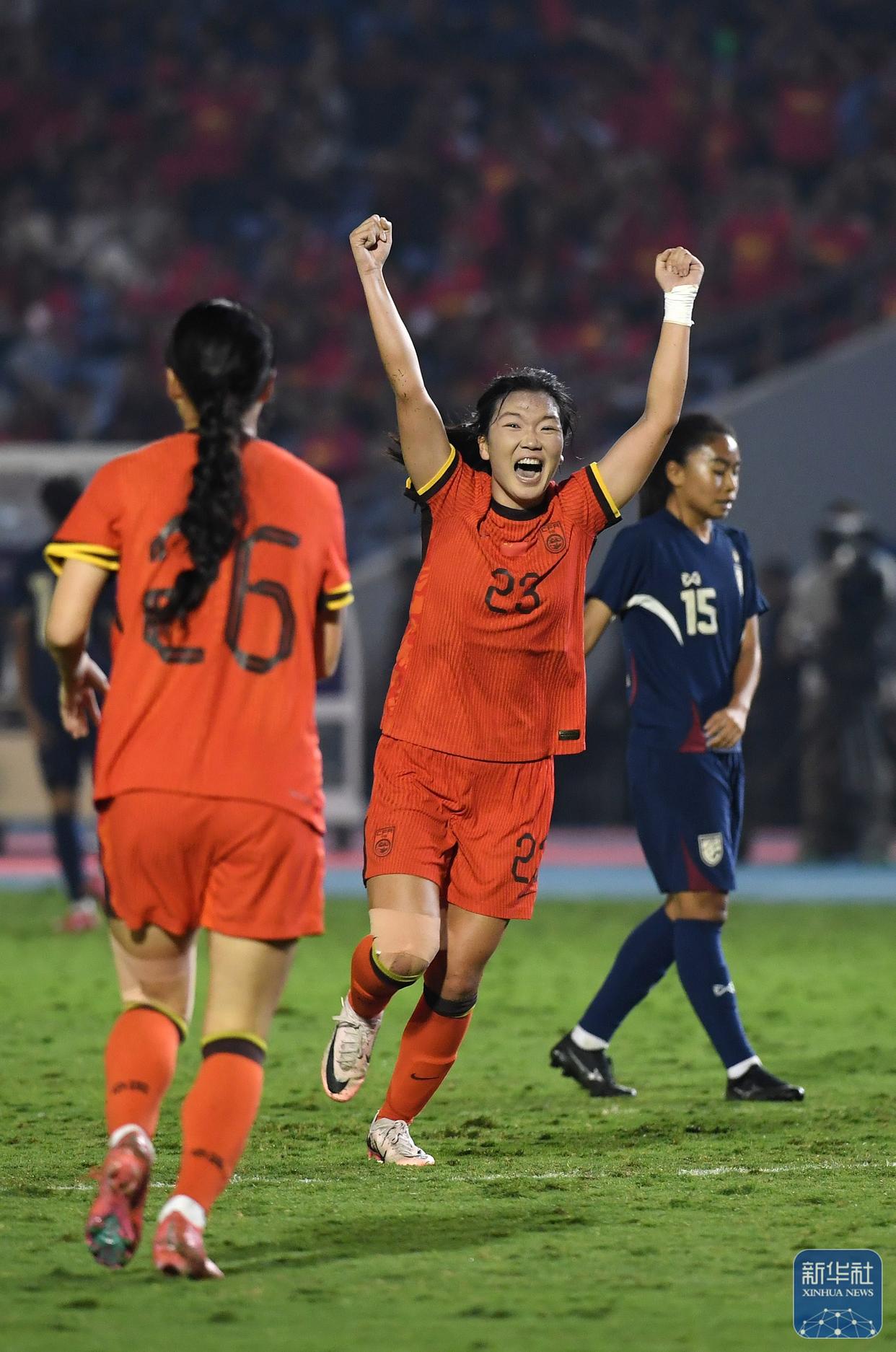 -中国女足国家队表现出色，成功晋级下一轮的简单介绍